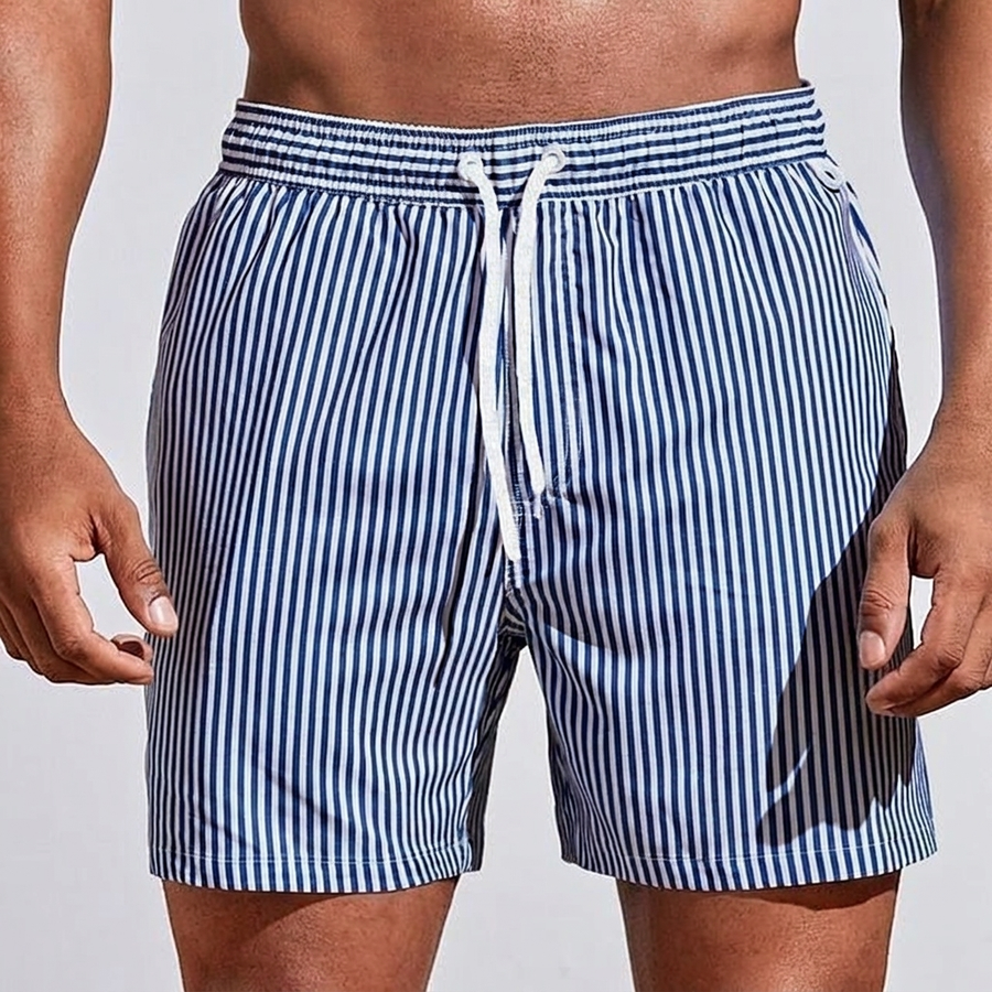 Mason | Striped Summer Shorts