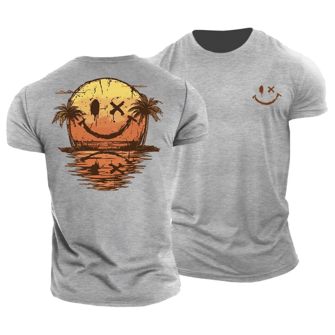 Ryan|Cotton Summer Smiley T-Shirt