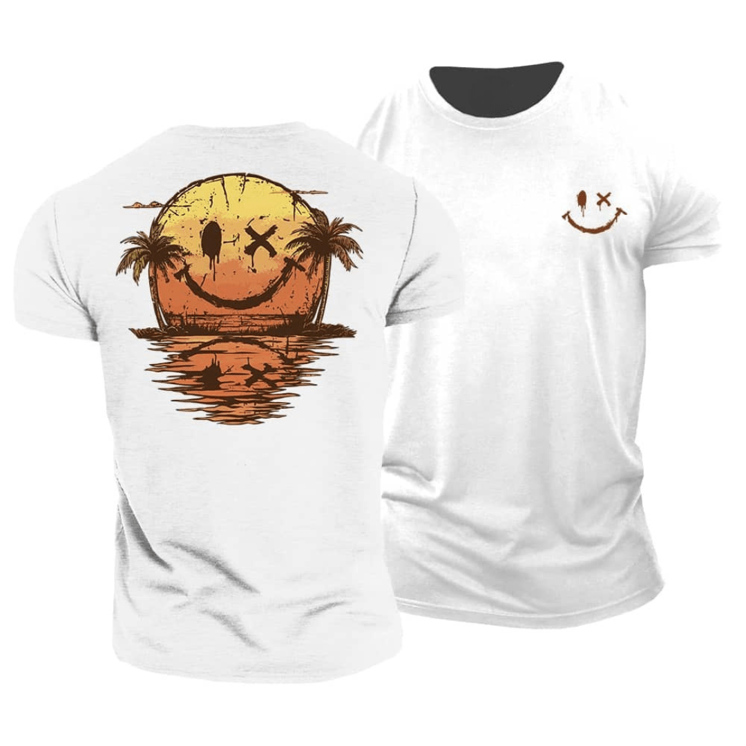 Ryan|Cotton Summer Smiley T-Shirt