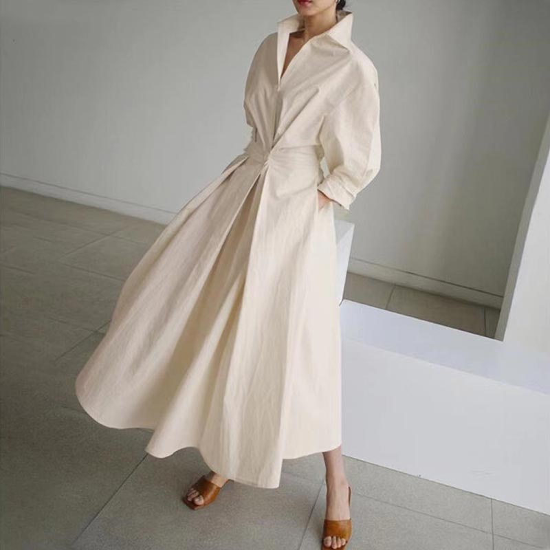 Amaya | Elegant Spring Shirt Dress