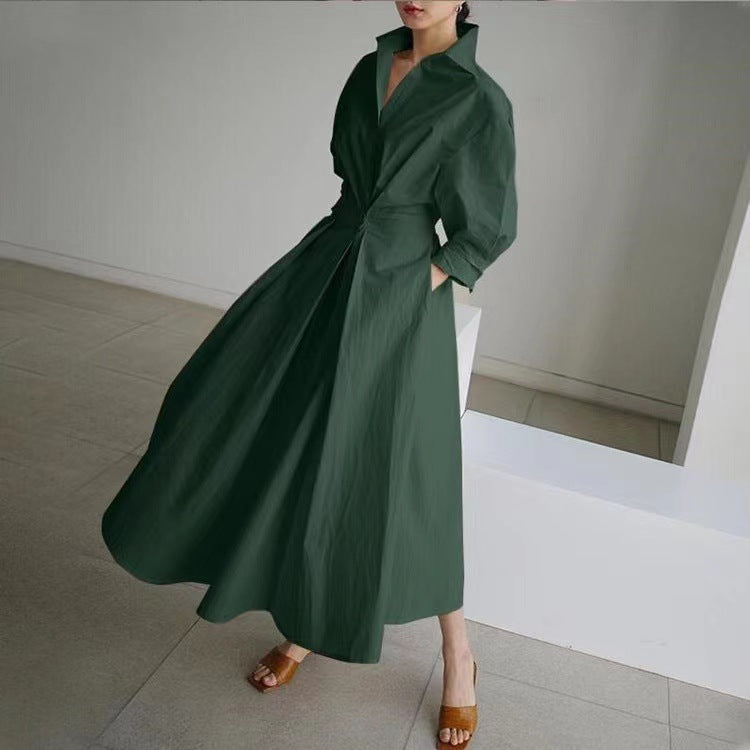 Amaya | Elegant Spring Shirt Dress