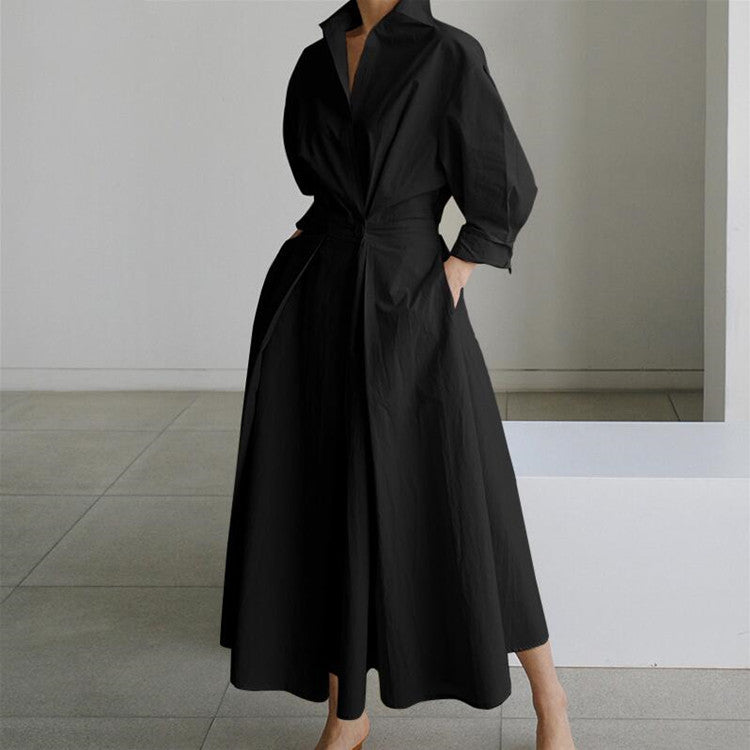 Amaya | Elegant Spring Shirt Dress
