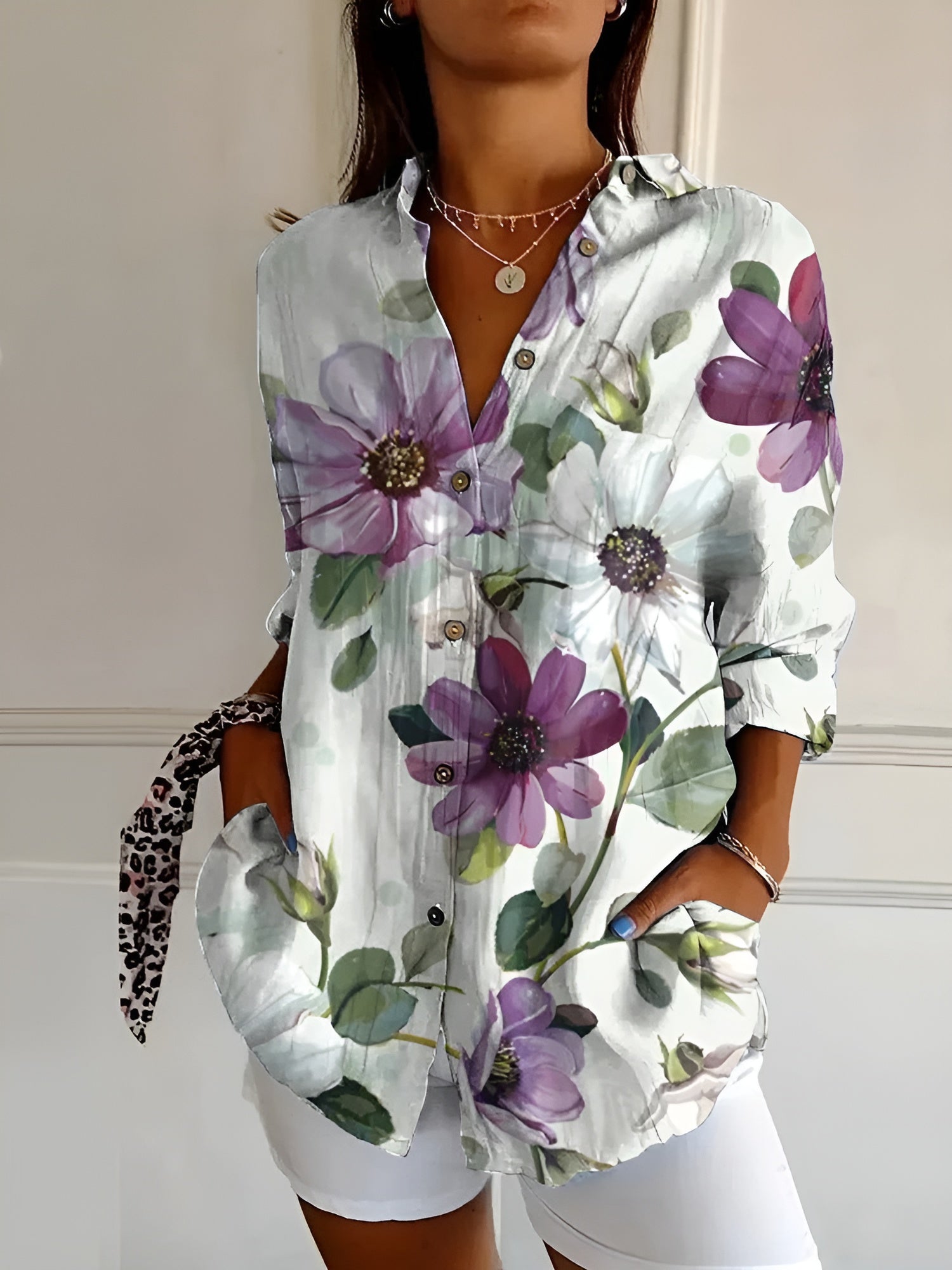 Eliza | Floral Summer Blouse