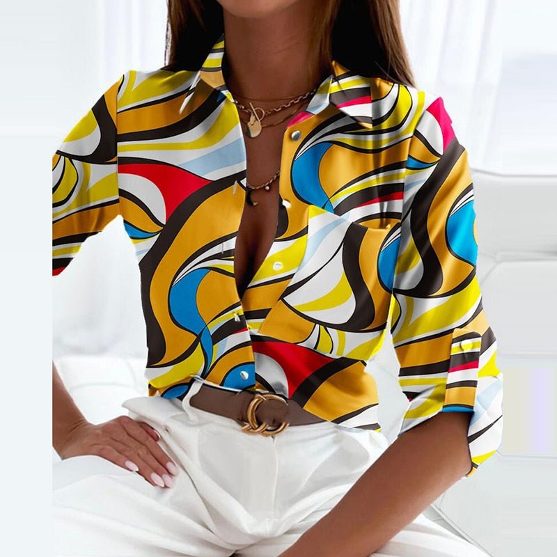 Lina | Classic Collared Blouse