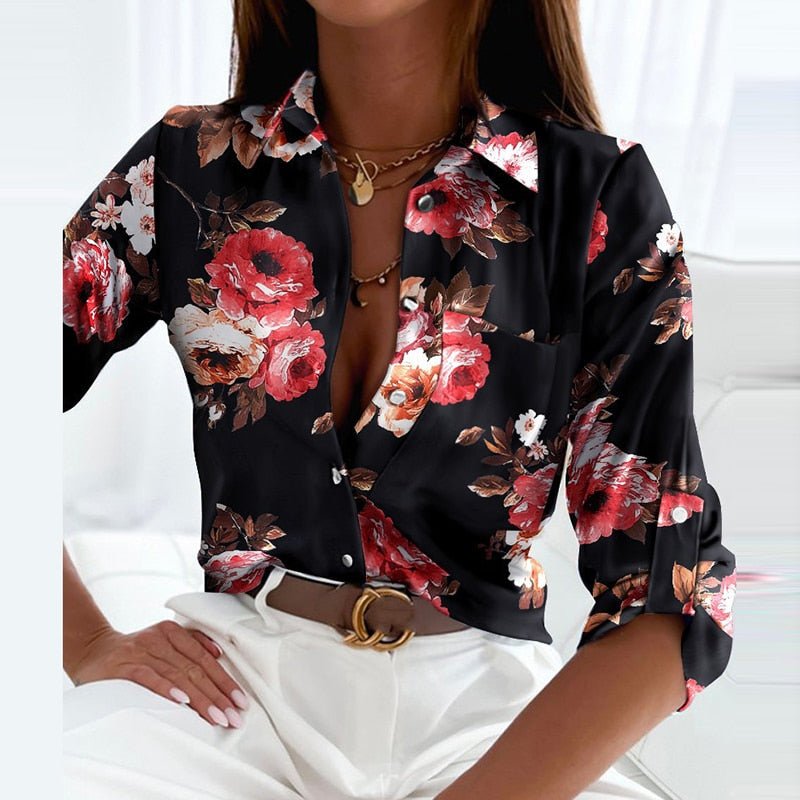 Lina | Classic Collared Blouse