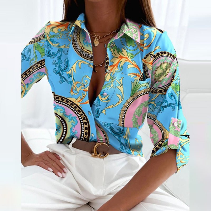 Lina | Classic Collared Blouse