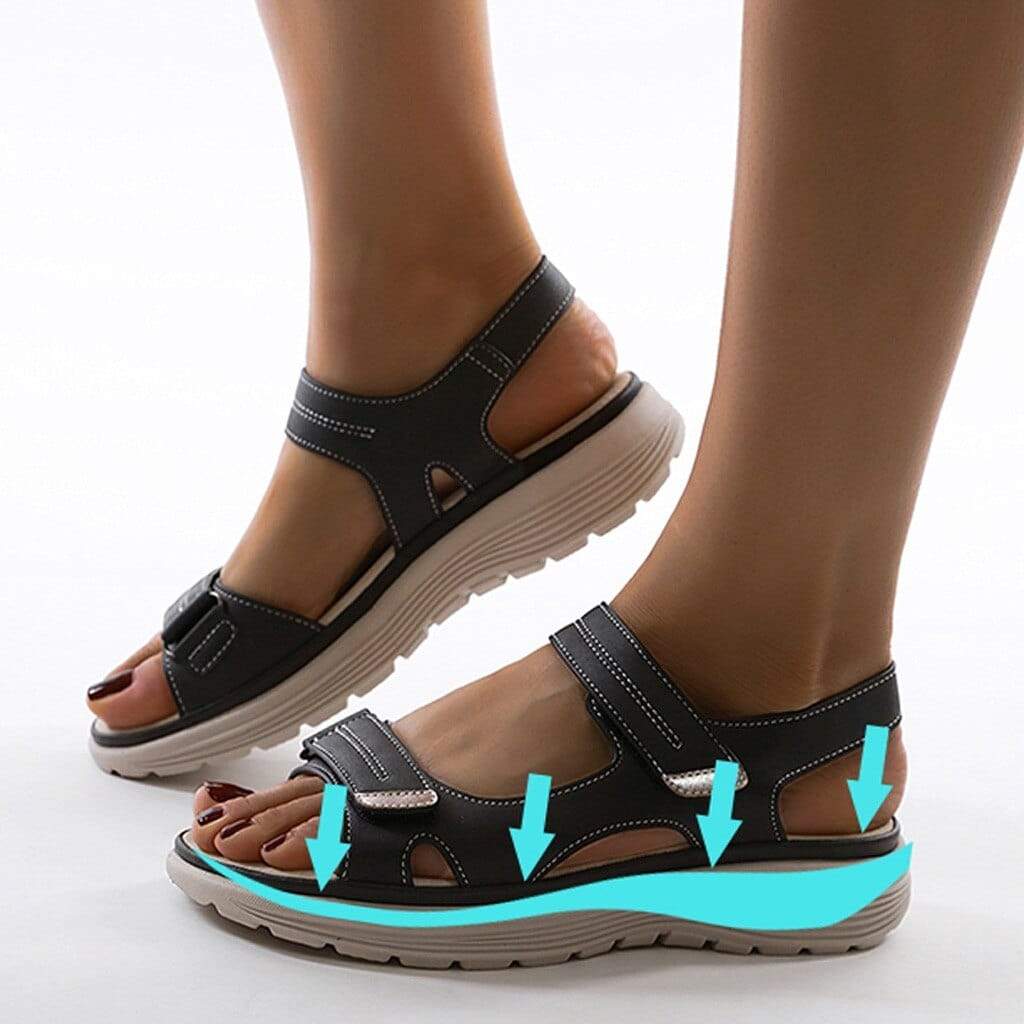 Cherry | Sleek Supportive Sandal