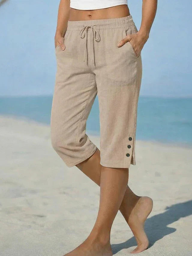 Delphia™ | Women's Calf Length Capri Pants