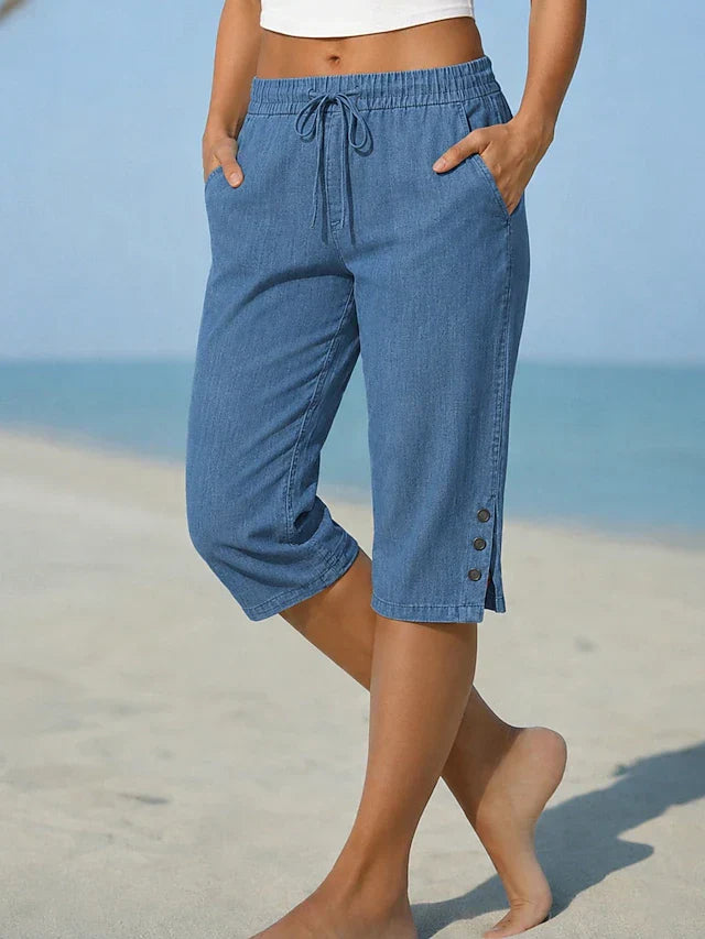 Delphia™ | Women's Calf Length Capri Pants